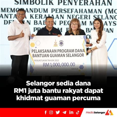 Program Dana Bantuan Guaman Selangor Subsidi Rm2000 Untuk Khidmat