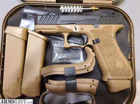 ARMSLIST For Sale Custom Glock 19X W Optic Cut Slide