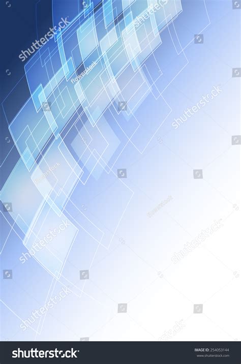 Abstract Blue Vertical Background Stock Vector Royalty Free 254053144