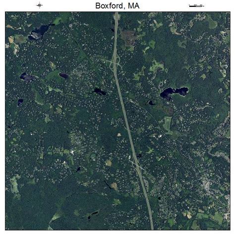 Aerial Photography Map of Boxford, MA Massachusetts