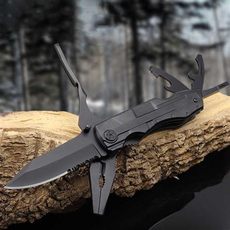 Jual Zest Pisau Multi Tool Tang Obeng Outdoor Survival Edc With