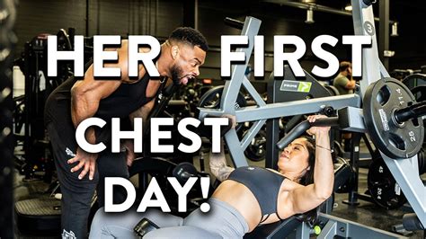 Couples Workout Hash Trains Chest For The First Time Youtube