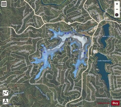 Lake Thunderbird Fishing Map | Nautical Charts App