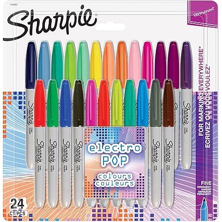 Shuttle Art 30 Marqueurs Indélébiles Multicolores Lot de 30 Couleurs