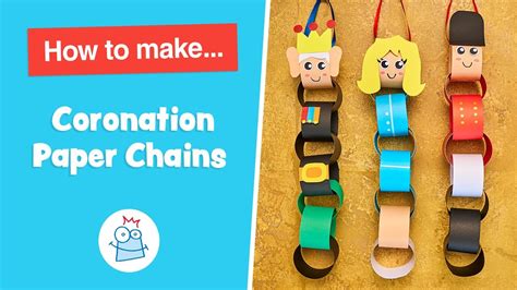 How To Make Coronation Paper Chains Baker Ross Youtube