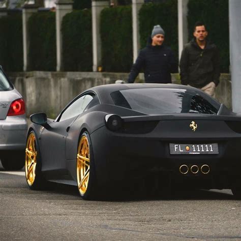 This Matte Black Ferrari 458 Is The Best Car I Have Ever Seen Car