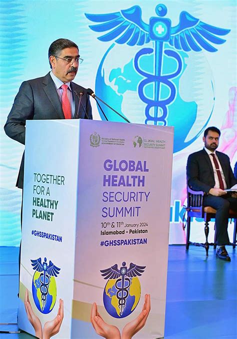 Caretaker Prime Minister Anwaar Ul Haq Kakar Addresses The Global