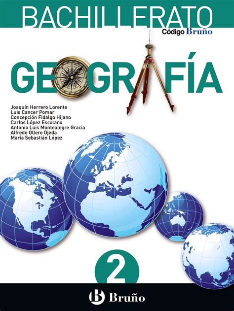 Solucionario Geografia 2 Bachillerato Bruño PDF Ejercicios Resueltos