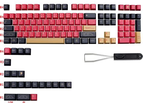 Red Samurai Custom Keycaps Keyper