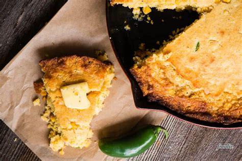 Jalapeno Cornbread Is Sweet And Spicy This Moist And Delicious