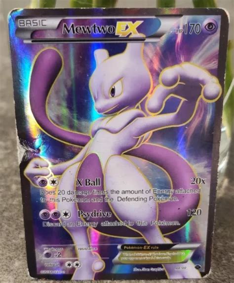 Mewtwo Ex Next Destinies Ultra Rare Textured Full Art Holo