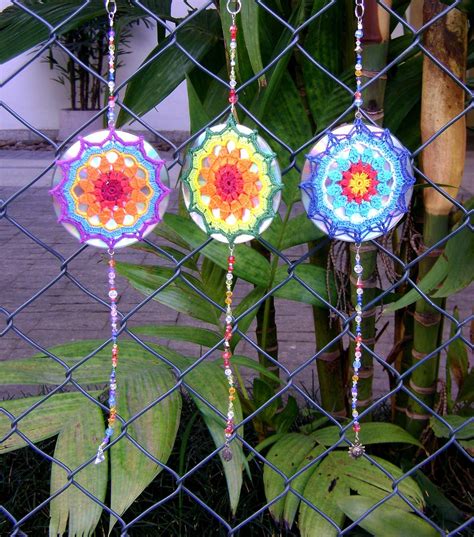 Mandala De Crochet Em CD Reciclado A Photo On Flickriver