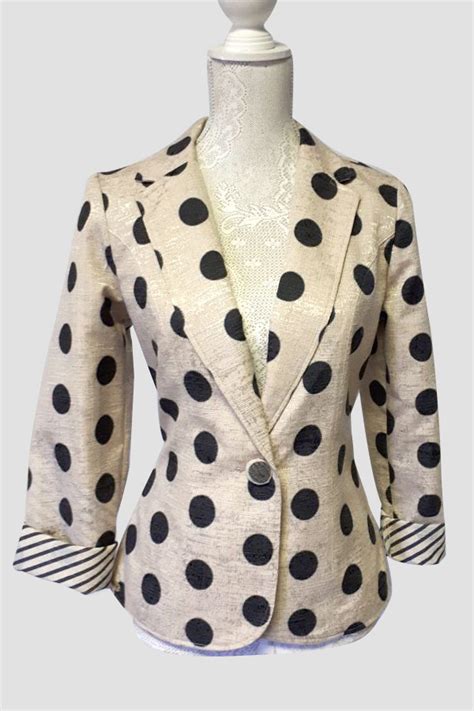 Polka Dot Jacket Authentic Fashions