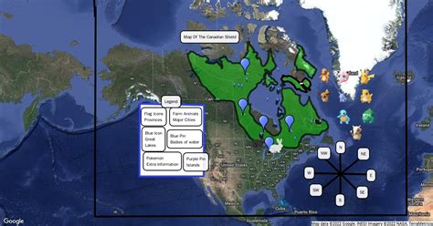 Canadian Shield Map : Scribble Maps