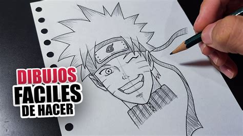 Como Dibujar A Naruto F Cil Y Rapido Paso A Paso Naruto Shipp Den