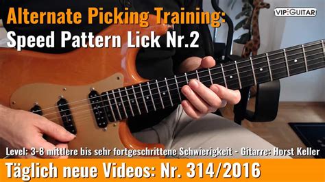 Alternate Picking Training Speed Pattern Lick Nr Vip Guitar De