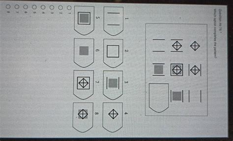 Solved Question Mr Which Option Completes The Pattern