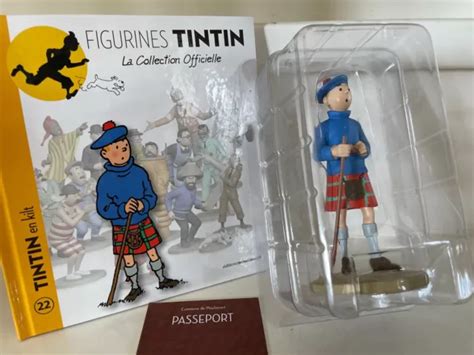 MOULINSART TINTIN La Collection Officielle Tintin En Kilt N 22 EUR