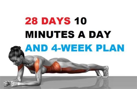 Simple Exercises That Will Transform Your Body In Just Four Weeks