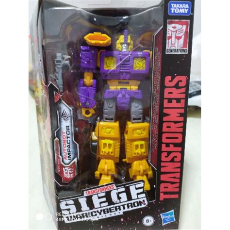 Transformers Siege IMPACTOR Complete WFC War For Cybertron Generations