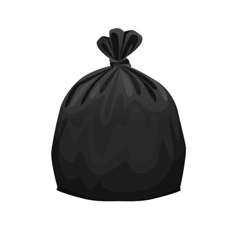 Cartoon Trash Bag Over Royalty Free Licensable Stock