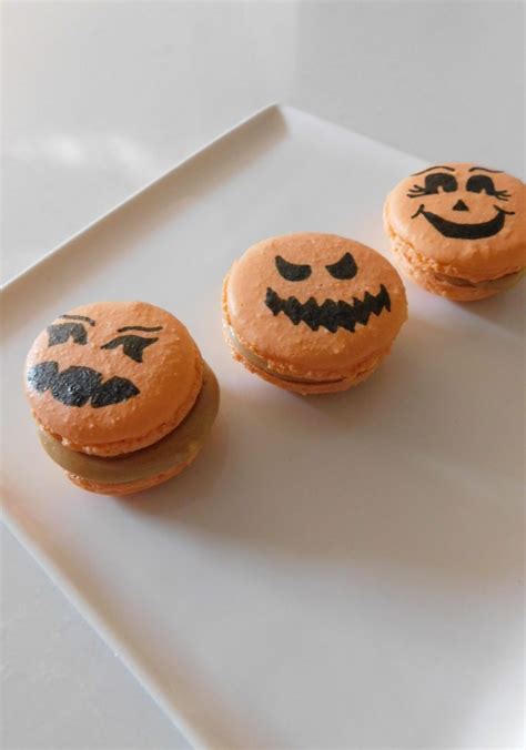 Jack O Lantern Macarons Kitchen Foliage