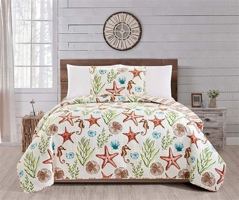 Best Beach Quilts And Nautical Quilts Beachfront Decor Coastal Quilt Sets Beach Bedding Sets