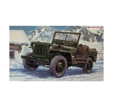 Italeri 3721 Willys Jeep ¼ ton 1 24