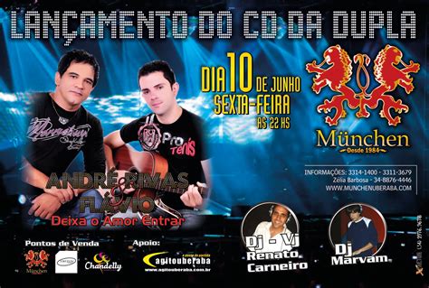 Fernando Designer Flyer Lan Amento Cd Dupla Andr Rivas E Fl Vio