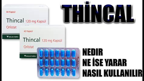 Th Ncal Orlistat Kaps L Nedir Ni In Kullan L R Nas L Kullan L R