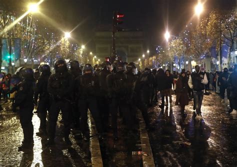 Zamieszki We Francji Po Przegranym Meczu Z Argentyn Bijatyki I