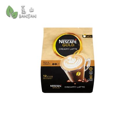 Nescafé Gold Creamy Latte Premix Coffee 12 Sticks X 31g Bansan Penang