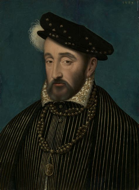 Studio of François Clouet c 1520 1572 Henry II King of France