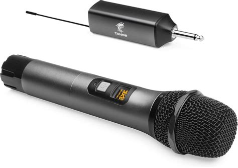 Amazon Wireless Microphone Tonor Uhf Metal Cordless Handheld Mic