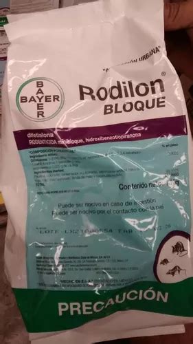 Rodilon Bloque De Bayer Rodenticida Envío gratis