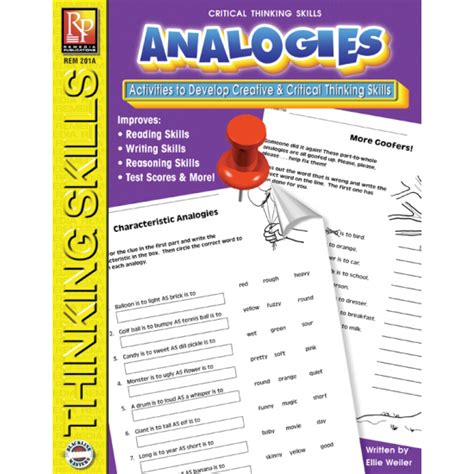 Critical Thinking Skills Analogies Ebook