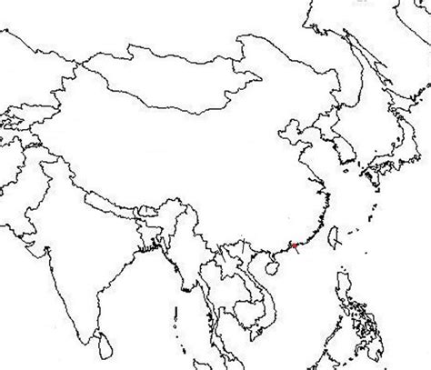 China and Neighboring Countries Political Map Diagram | Quizlet