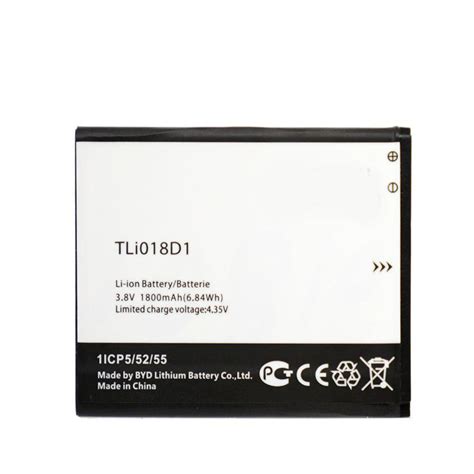 Buy Original High Quality Tli D Battery For Alcatel One Touch Pop D