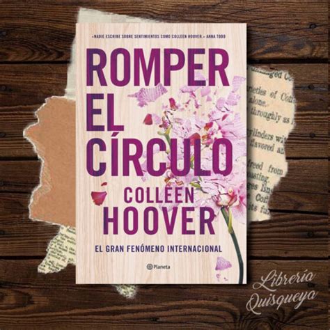 Romper el círculo Colleen Hoover Librería Quisqueya