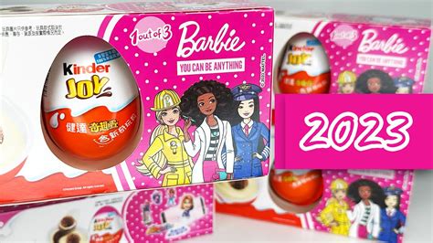 Barbie 2023 Kinder Surprise Unboxing 2 Киндер Сюрприз БАРБИ 2023 Выпуск 2 Kinder Überraschung 23