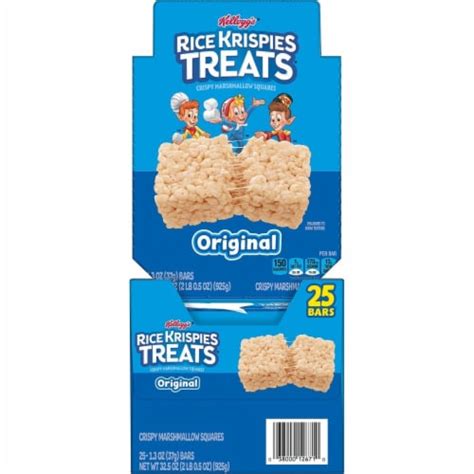 Kellogg S Rice Krispies Treats Original Marshmallow Snack Bars Single