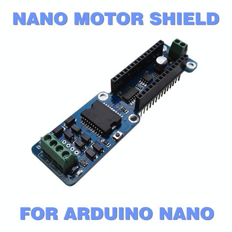 A Dual Channel L P Dc Stepper Motor Driver Shield Module For Arduino