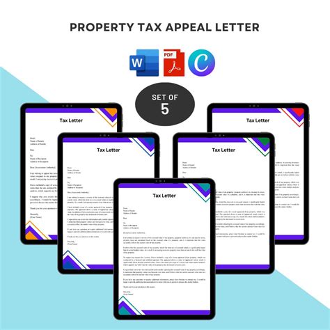 Property Tax Appeal Letter Sample With Examples Word