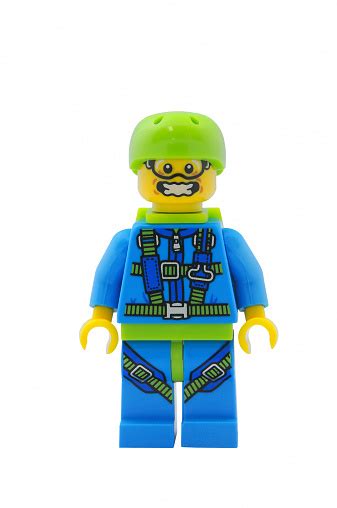 Skydiver Lego Minifigure Stock Photo Download Image Now 2015 Block