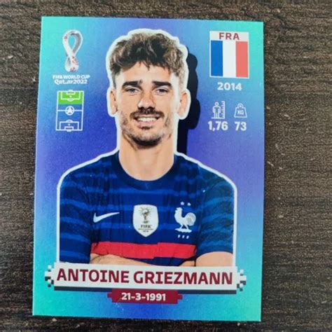 Antoine Griezmann Lamina Mundial Qatar 2022 Panini Cuotas sin interés