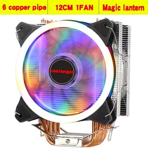 1 ventilateur 3 broches LGA intel AMD Système de refroidissement