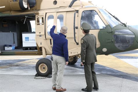 Estados Unidos Don Tres Helic Pteros A Colombia Para Combatir El