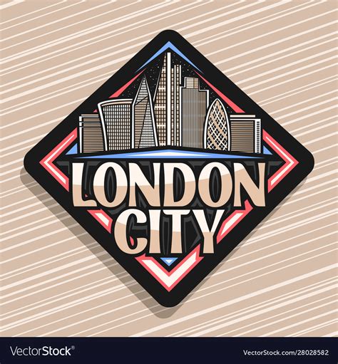 Logo for london city Royalty Free Vector Image