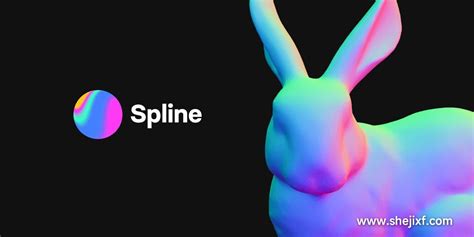 Spline3d最简单出效果3d软件附spline中文视频教程 哔哩哔哩