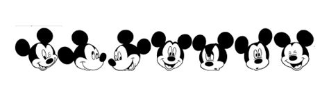 Mickey Mouse Border Clip Art